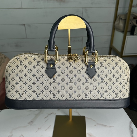 Louis Vuitton Monogram Mini Lin Alma Long Handbag - Picture 2 of 15